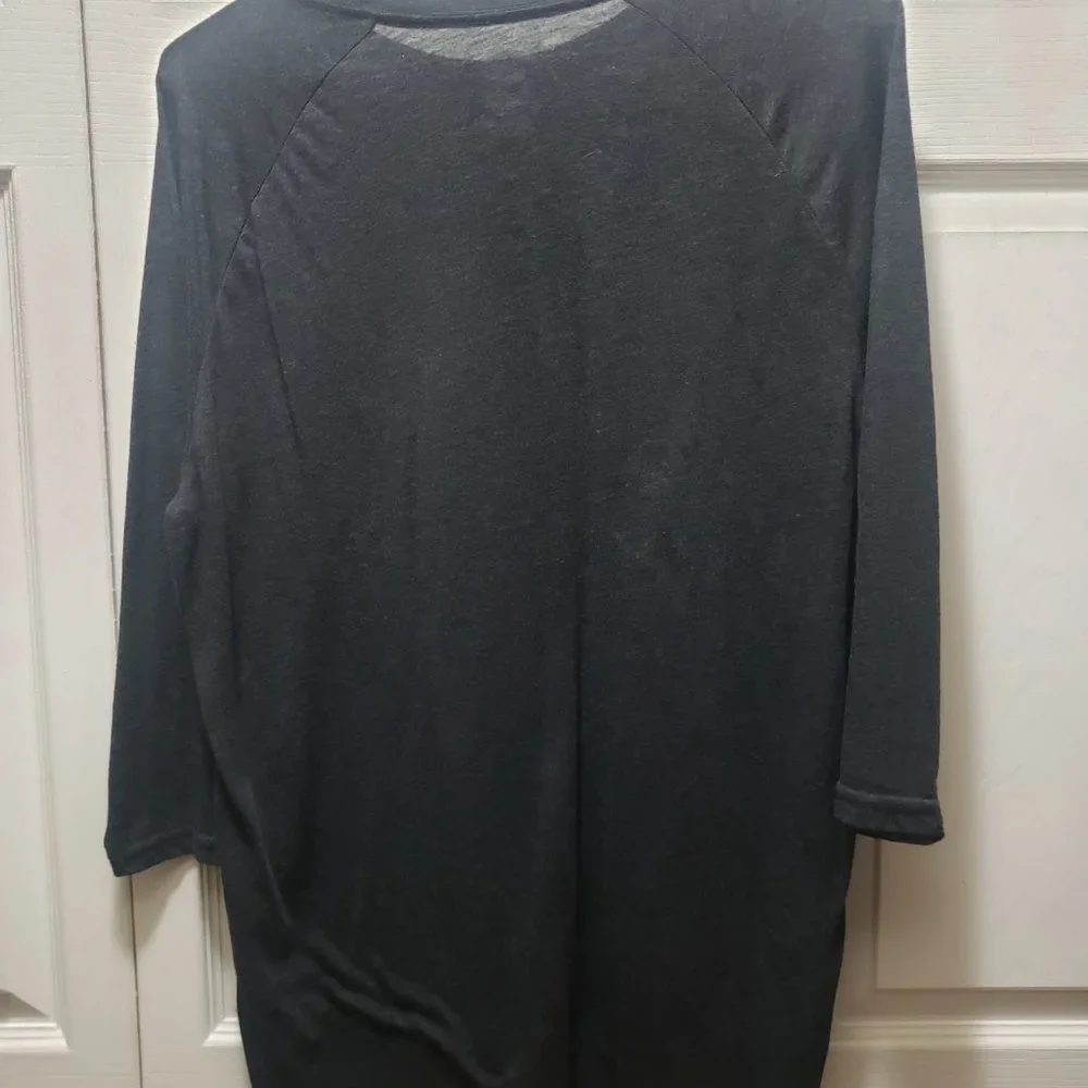 Grey Raglan T-Shirt - Picture 2 of 3